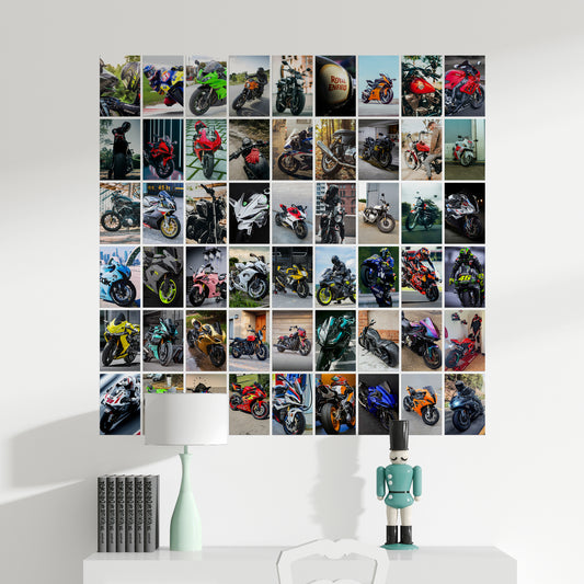 54 Bike - Wall Collage Set