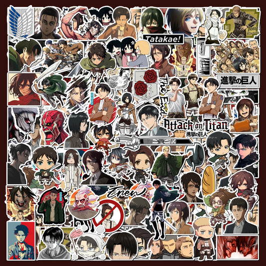Attack on Titan Vinyl Stickers Pack (70pcs)