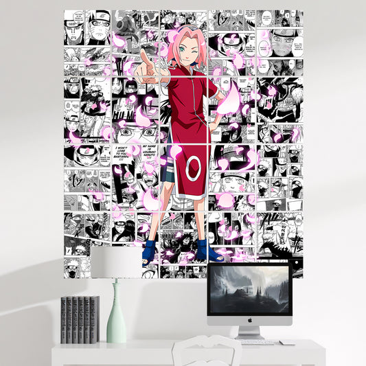 20 Naruto Sakura Haruno - Manga Poster - A4 Size (8.3 x 11.7 inch)