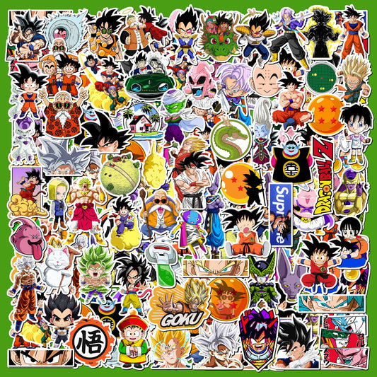 Dragon Ball Z Vinyl Stickers Pack (70pcs)