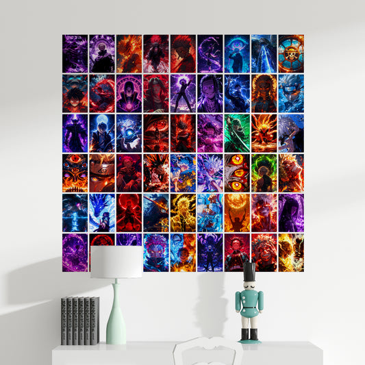 54 Multi Anime - Wall Collage Set