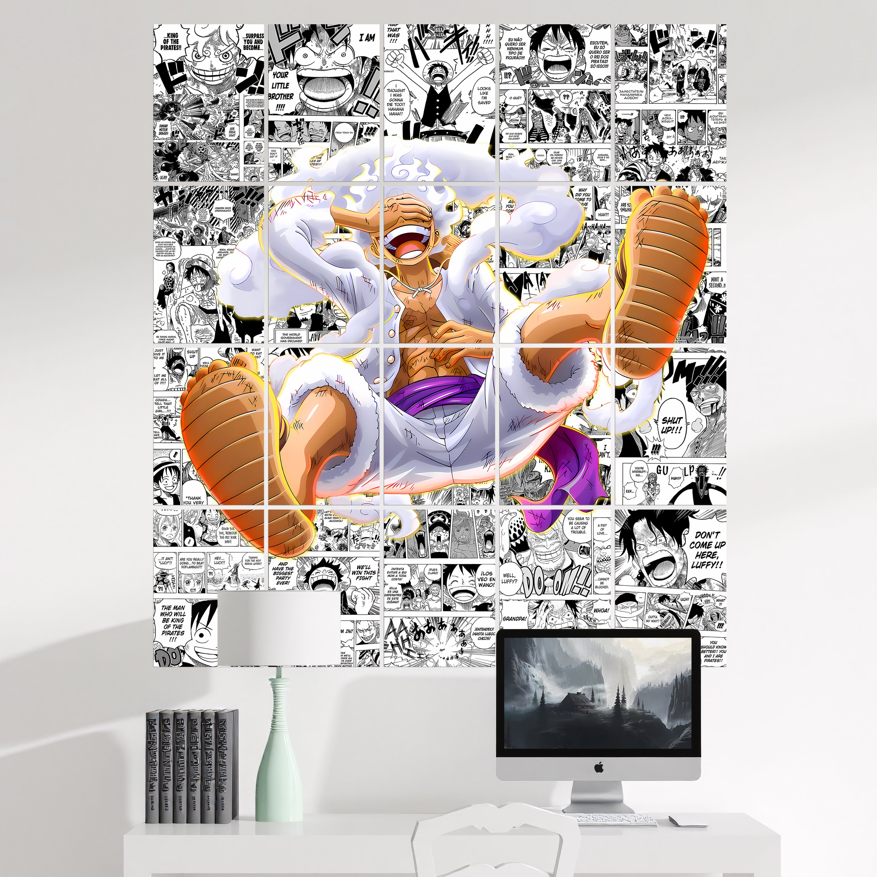 ONE PIECE マンガアート FLY!FLY!!FLY!!! 20/20 アート世界20部限定 ワンピース NFT 集英社漫画アートへリテージ 2枚