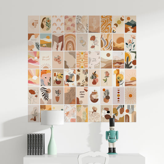 54 Boho - Wall Collage Set