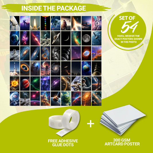 54 Space - Wall Collage Set