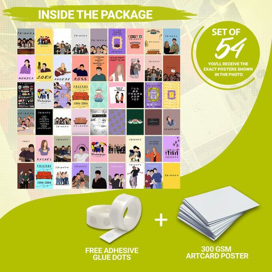 54 Friends - Wall Collage Set