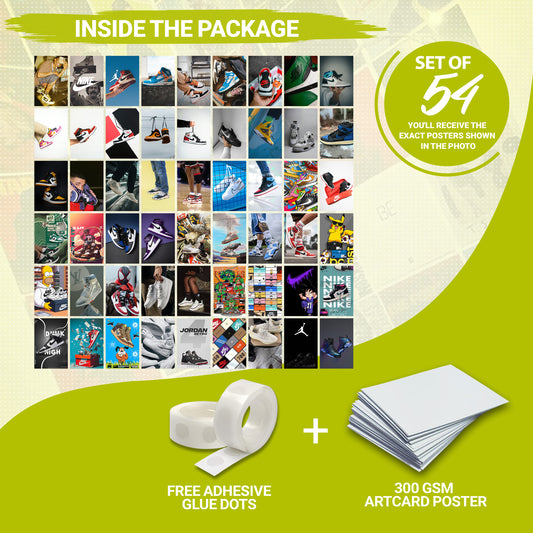 54 Sneakers - Wall Collage Set