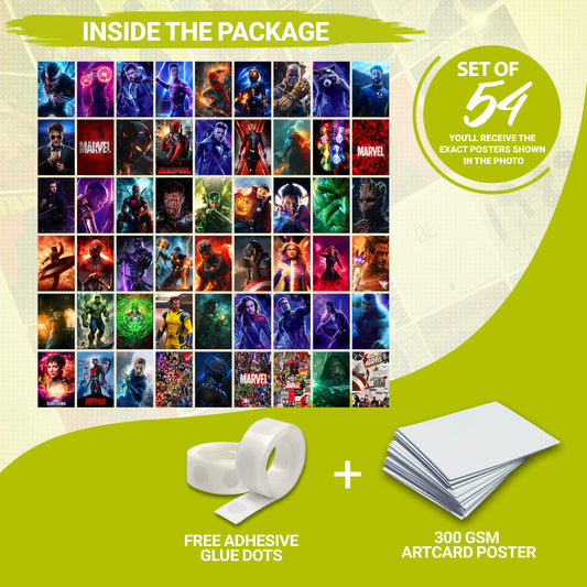 54 Marvel - Wall Collage Set