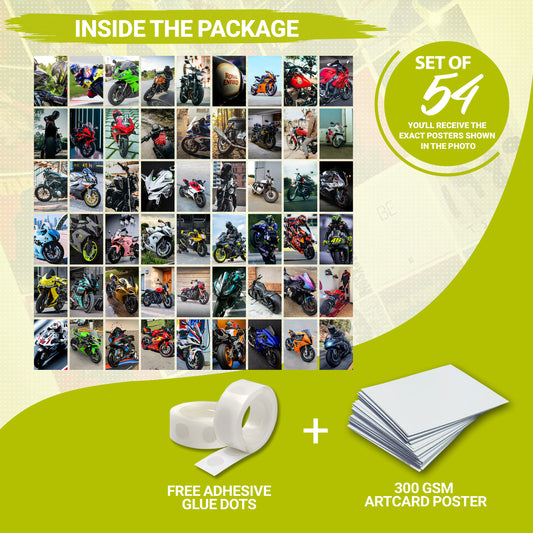 54 Bike - Wall Collage Set