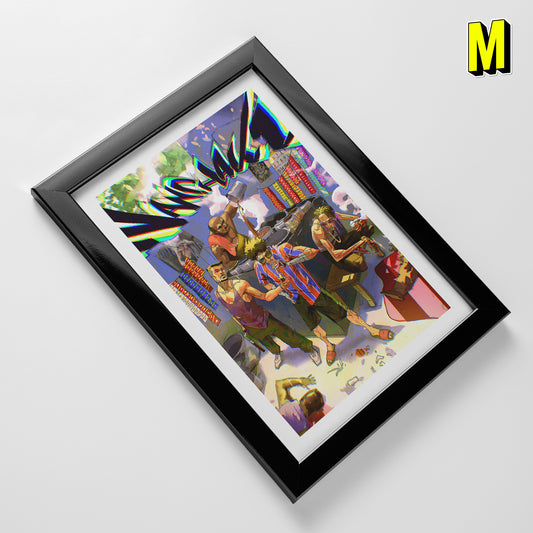 Seedhe Maut Frame - Nanchaku Music Frame - A4 Size Photo Frame #2