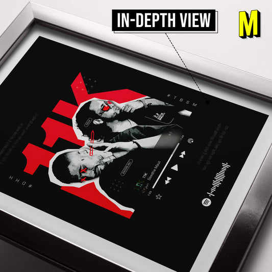 Seedhe Maut Frame - 11K Music Frame - A4 Size Photo Frame #12