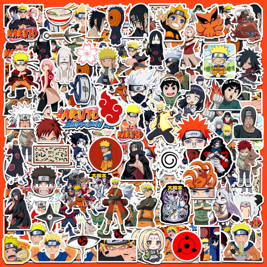 Naruto Vinyl Stickers Pack (65pcs)