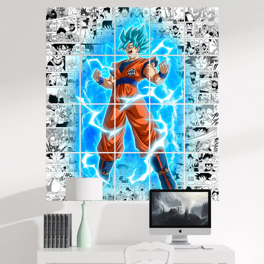 20 Dragon Ball Goku #2 - Manga Poster - A4 Size (8.3 x 11.7 inch)