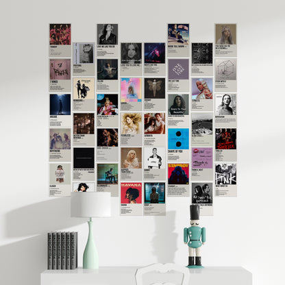 40 Music Card - Wall Collage Set