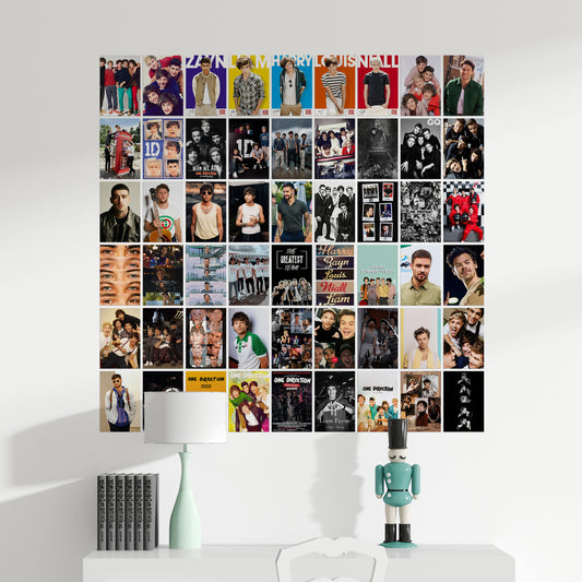 54 One Direction - Wall Collage Set