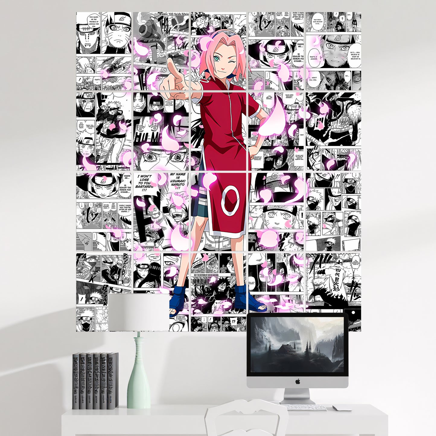 20 Naruto Sakura Haruno - Manga Poster - A4 Size (8.3 x 11.7 inch)