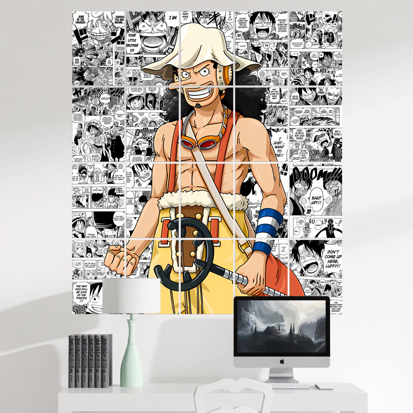 20 One Piece Usopp - Manga Poster - A4 Size (8.3 x 11.7 inch)
