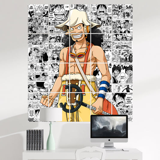 20 One Piece Usopp - Manga Poster - A4 Size (8.3 x 11.7 inch)
