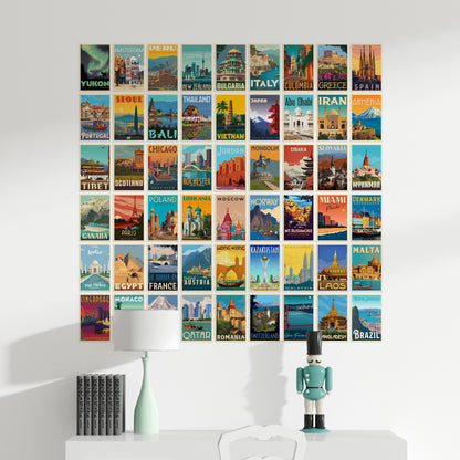 54 Travel - Wall Collage Set