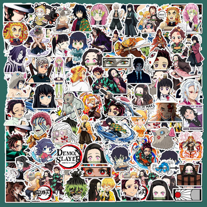 Demon Slayer Vinyl Stickers Pack (64pcs)