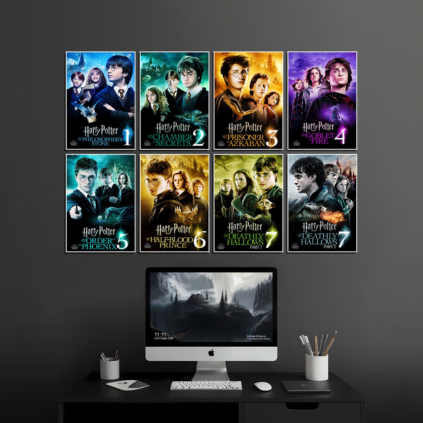 8 Harry Potter - Flim Series Poster