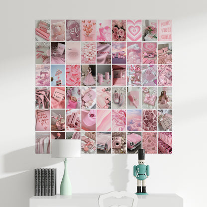 54 Pink Aesthetic - Wall Collage Set
