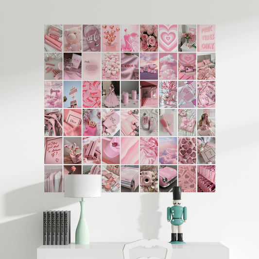 54 Pink Aesthetic - Wall Collage Set