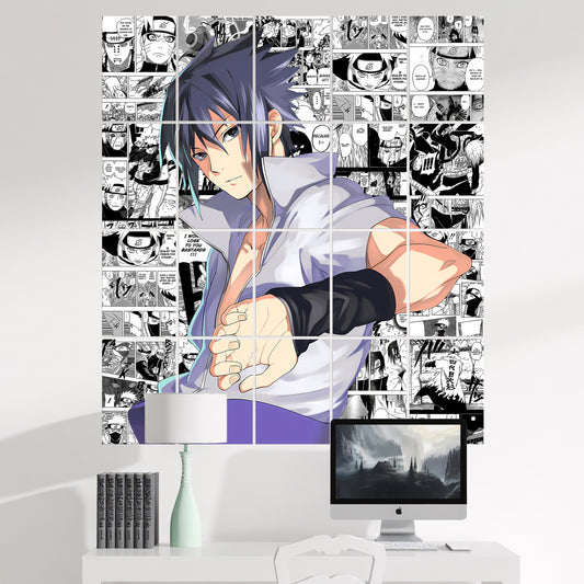 20 Naruto Sasuke Uchiha - Manga Poster - A4 Size (8.3 x 11.7 inch)