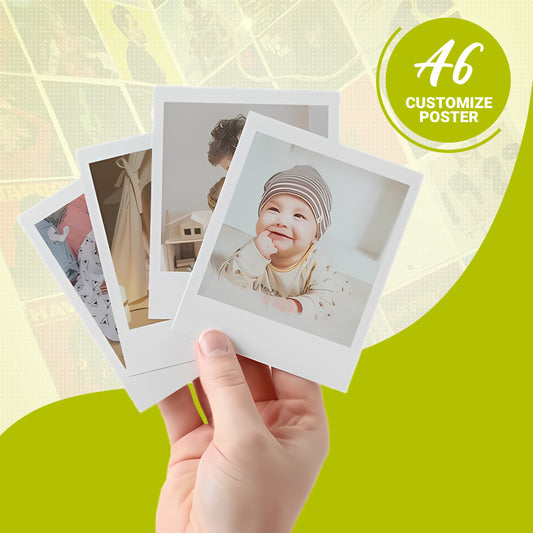 Custom Polaroid Posters - A6 size
