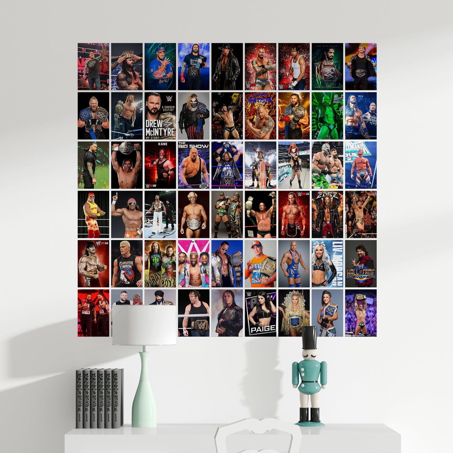 54 WWE - Wall Collage Set