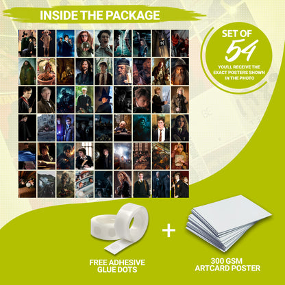 54 Harry Potter - Wall Collage Set