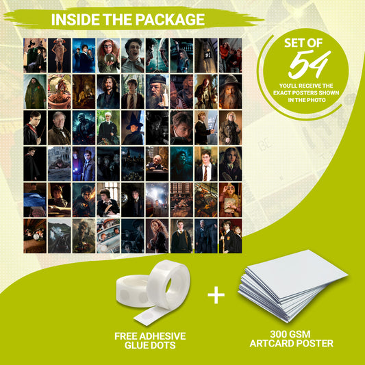 54 Harry Potter - Wall Collage Set