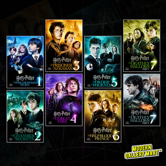 8 Harry Potter - Flim Series Poster