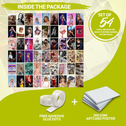 54 Taylor Swift - Wall Collage Set