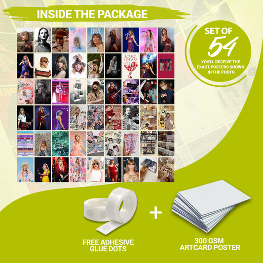 54 Taylor Swift - Wall Collage Set