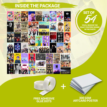 54 BTS - Wall Collage Set
