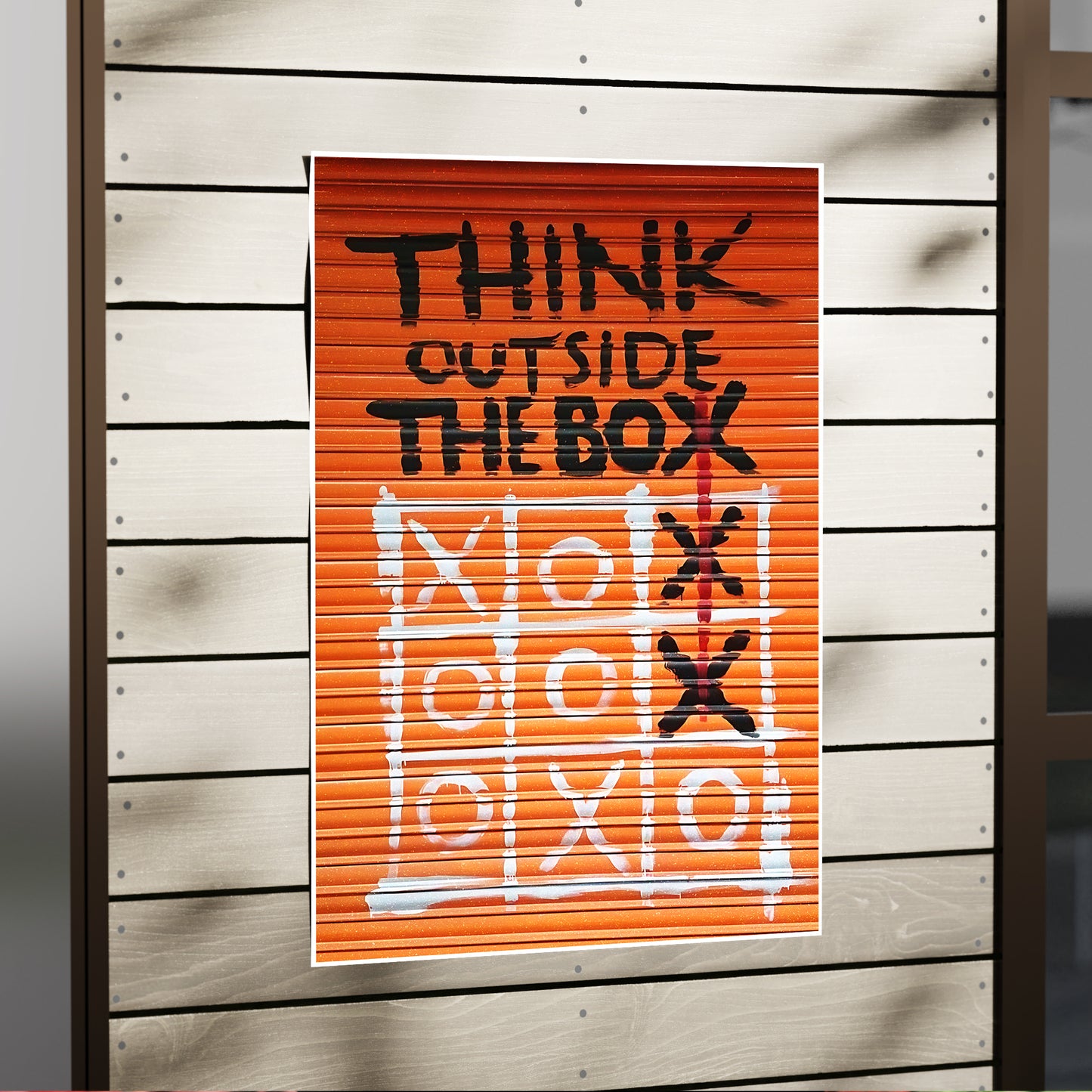 Think Outside The Box - Quotes - Motivational Poster #02