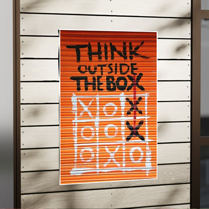 Think Outside The Box - Quotes - Motivational Poster #02