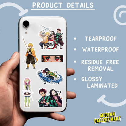 Demon Slayer Vinyl Stickers Pack (64pcs)