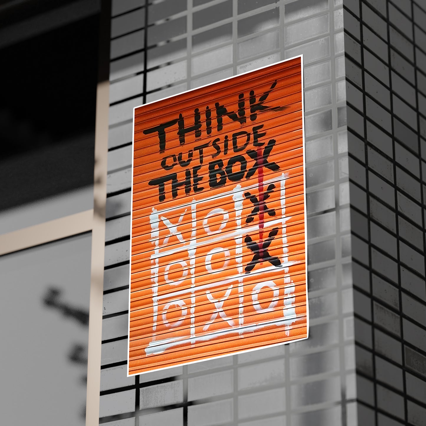 Think Outside The Box - Quotes - Motivational Poster #02