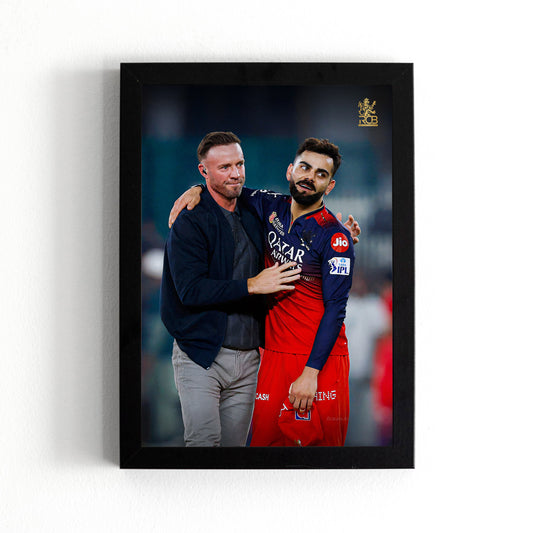 Virat Kohli - RCB IPL Victory - A4 Size Photo Frame #9