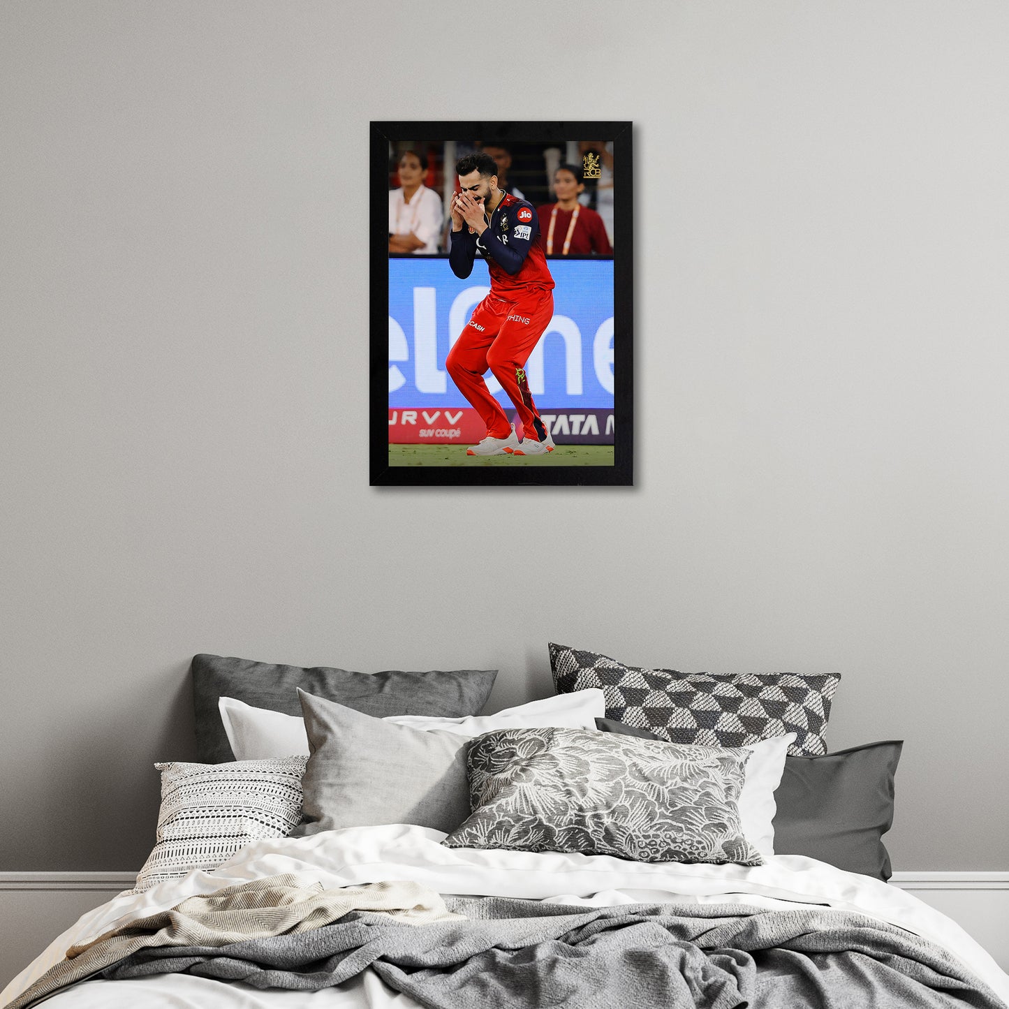 Virat Kohli - RCB IPL Victory - A4 Size Photo Frame #10