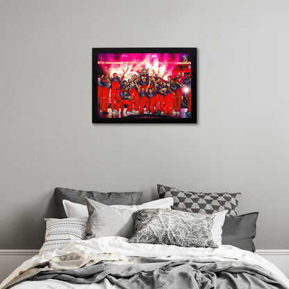 Virat Kohli - RCB IPL Victory - A4 Size Photo Frame #12