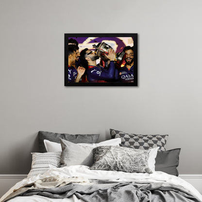 Virat Kohli - RCB IPL Victory - A4 Size Photo Frame #16