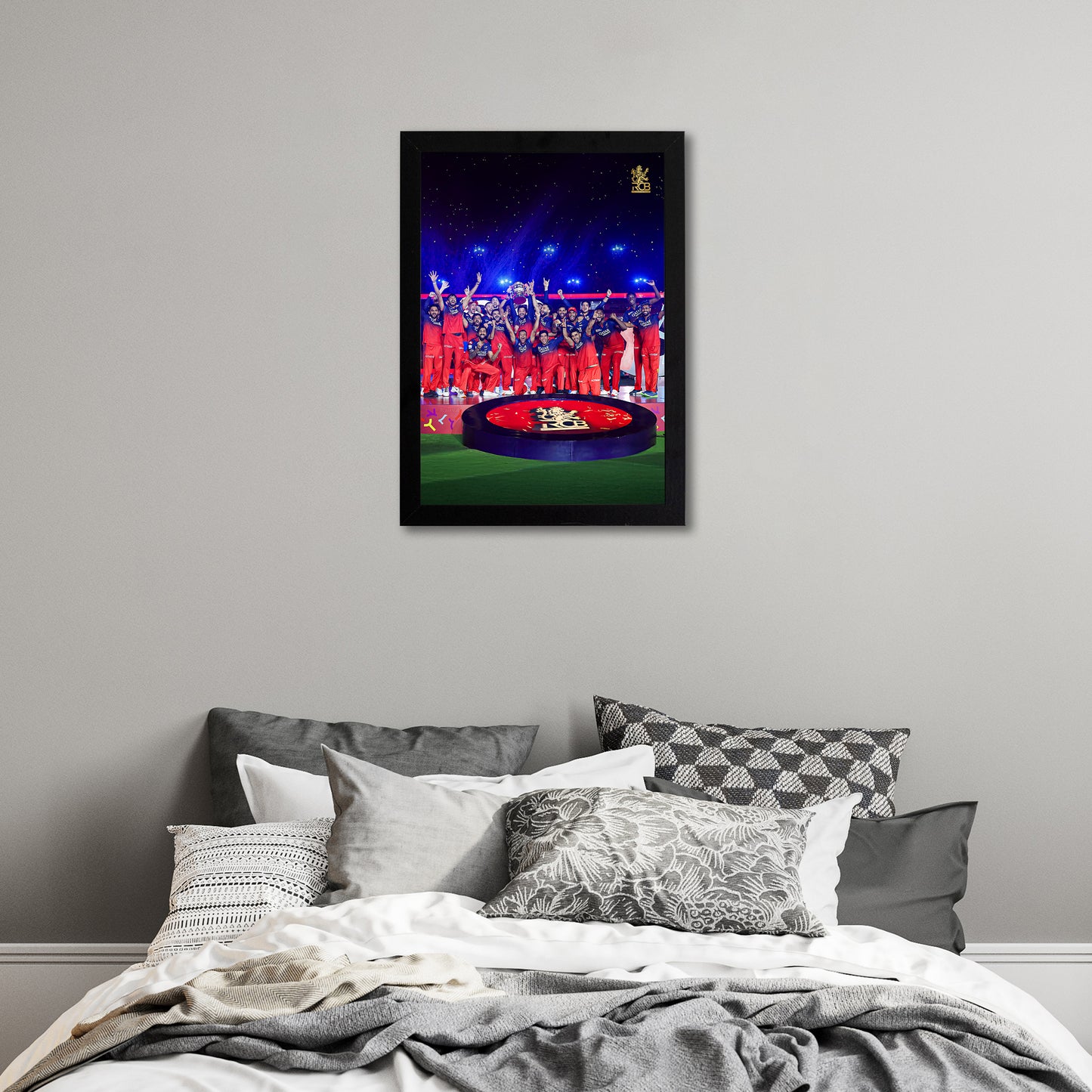 Virat Kohli - RCB IPL Victory - A4 Size Photo Frame #7