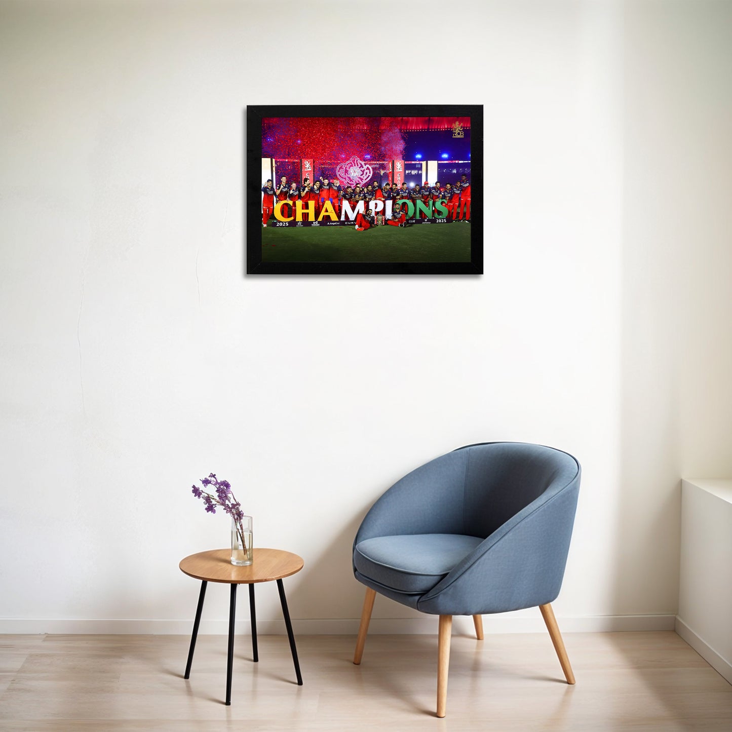 Virat Kohli - RCB IPL Victory - A4 Size Photo Frame #14