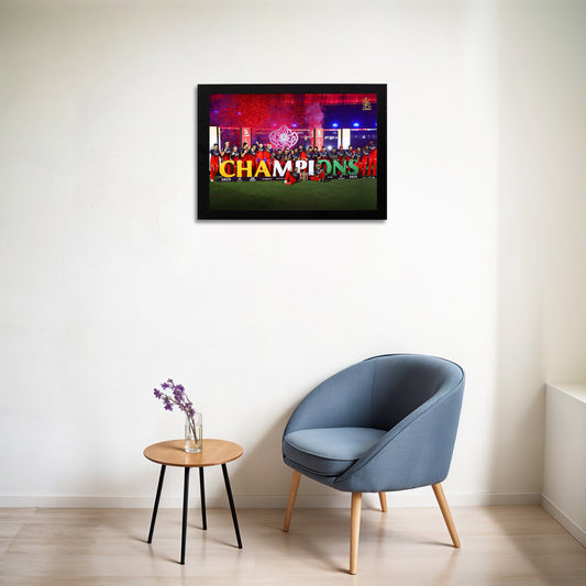 Virat Kohli - RCB IPL Victory - A4 Size Photo Frame #14