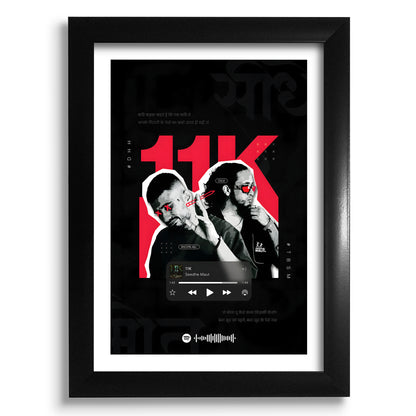 Seedhe Maut Frame - 11K Music Frame - A4 Size Photo Frame #12