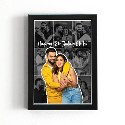 Customized Photo Frame for Birthday Gift (A4 Size 8.27×11.69 Inches)