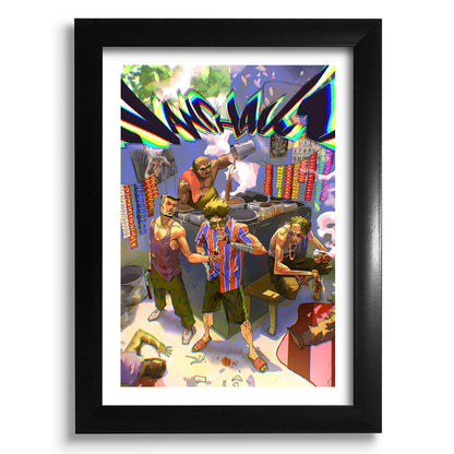 Seedhe Maut Frame - Nanchaku Music Frame - A4 Size Photo Frame #2