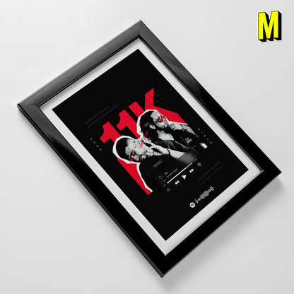 Seedhe Maut Frame - 11K Music Frame - A4 Size Photo Frame #12